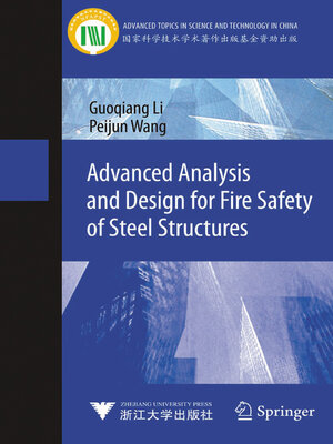 cover image of Advanced Analysis and Design for Fire Safety of Steel Structures